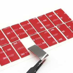 Custom Die Cut Heat Resistant Masking Squares and Round Adhesive Heavy Duty Double Sided Acrylic Adhesive Foam Mounting Tape
