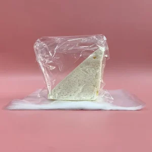 Custom Disposable Food Grade Clear Transparent Flip Top Sandwich Wraps LDPE Plastic Food Packaging Flip Fold Top Sandwich Bags