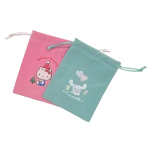 Custom Drawstring Gift Bag Earing Ring Jewelry Packaging Dust Drawstring Dust Bag Small Velvet Bags