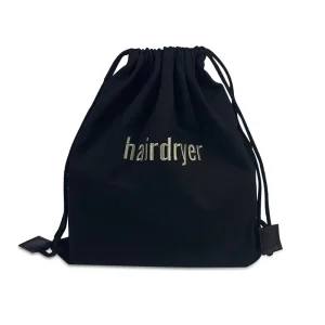 Custom Drawstring Pouch Embroidered Logo Hairdryer Storage Bag Portable Soft Dust Pouch for Travel Home Cosmetic Organizer