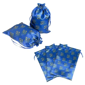 Custom Drawstring Wig Satin Bags Cloth Pouch Dust Package Satin Bag for Hair Bundles
