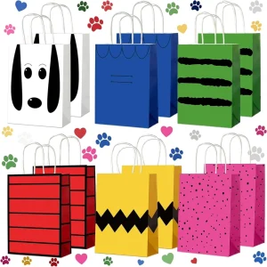 Custom Eco Friendly Durable Biodegradable Kraft Paper Bags with Handle for Boutique Stores and Gift Shops Daily Use