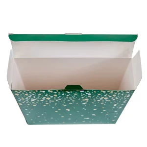 Custom Eco Friendly Folding Paper Gift Matt Lamination Embossing Tuck Top for Holiday Party Favor Gift Packaging