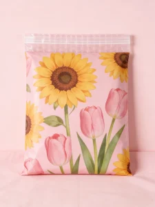 Custom Eco Friendly LDPE Poly Mailer Resealable Self Adhesive Seal Courier Delivery Bag for Clothing Mailing