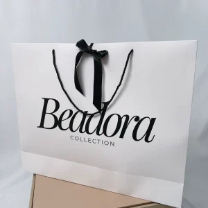 Custom Eco Friendly Pink Paper Bag for Clothing with Logo for Business Shopping Gift Packaging Handle Bag