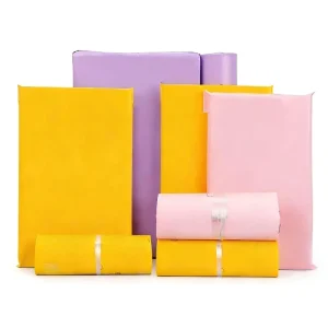 Custom Eco Friendly Poly Mailers Low MOQ Shipping Bags for Small Business Branded Parcel Packaging
