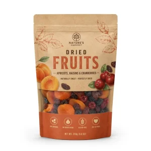 Custom Eco Stand up Bag Dried Fruit Snack Pouch Ziplock Food Grade Aluminum Foil Reusable Packaging