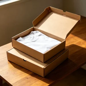Custom Embossed Aircraft Postal Box Heavy Duty Eco-Friendly Recycled Materials Magnetic Closure Handle for Logistics Delivery