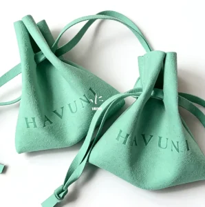 Custom Embossed Logo Printed Velvet Perfume Storage Dust Bag Soft Small Jewelry Cosmetic Packing Velvet Pouch for Glass Bottle