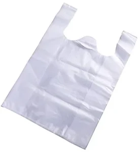 Custom Factory Manufacturer T Shirt Plastic Carrier Bag for Supermarket