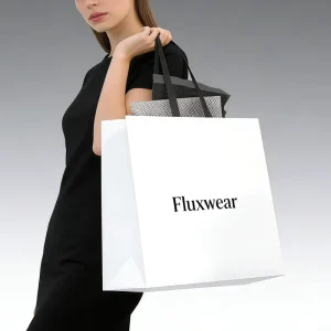 Custom Gift Bags With Logo Printed Paper Shopping Bags for Boutique Store