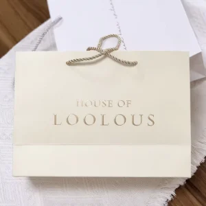 Custom Good Quality Recyclable Printing Logo Shopping Clothing Gift Khaki Luxury Cardboard Paper Bag with Handles for Promotion