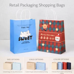 Custom High End Eco Friendly Recycled Kraft Paper Book Shaped Shopping Bags Magnetic Closure Folders Packaging Matt Lamination