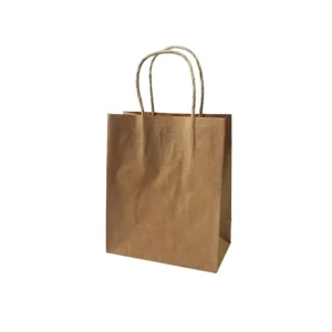 Custom High Quality Brown Kraft Paper Bags with Your Own logo