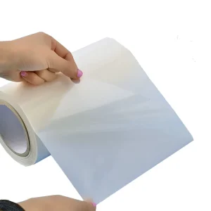 Custom Inkjet Printing Self-Adhesive PVC Sheet Waterproof Clear PET Sticker with Acrylic Adhesive for Masking