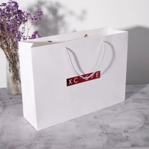 Custom Kraft Paper Black for Small Business Your Own Logo Print Gift Bags Branded Luxury Shopping Bags