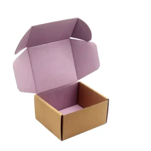 Custom Logo Corrugated Recycled Materials Aircraft Box Mason Candle Jar Cardboard Mailer Matt Lamination Embossing Airplane