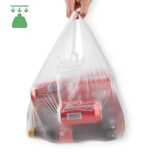 Custom Logo Eco Friendly Supermarket 100% Compostable Bag Biodegradable Shopping Bag