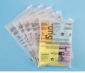 Custom Logo Frosted Plastic PE EVA Zipper Bag for Clothing Packaging Eco Friendly Matte Garment Zip Lock Bags
