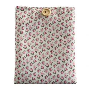 Custom Logo Handmade Soft Cotton Book Sleeve Recycle Packaging Cotton Dust Bag Soft Fabric Pouch