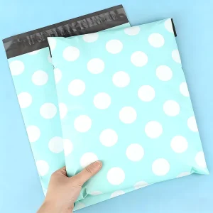Custom Logo LDPE Resealable Self Adhesive Seal Plastic Shipping Mailers Clear Pocket Envelopes for Clothing Fur Courier Bags