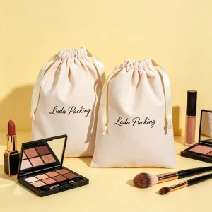 Custom Logo Luxury Large Drawstring Velvet Bag Recyclable Packaging for Jewel Gift & Craft Shoes Clothes Makeup Suede Dust Pouch