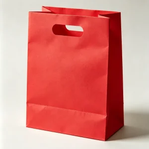 Custom Logo Luxury Style Kraft Paperboard Gift Bags Versatile Packaging for Small Business Clothing Food Retail Ribbon