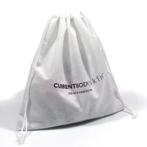 Custom Logo Multifunctional Travel Storage White Dust Bags Breathable Drawstring for Clothing and Shoes Folding Style