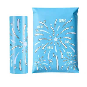 Custom Logo Poly Mail Shipping Bags 3mil Thick with Waterproof Feature Express Mailing Plastic Clothes Bag Custom Sizes