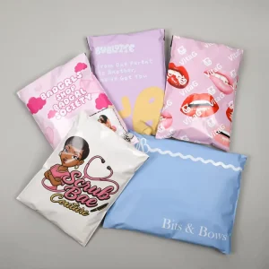 Custom Logo Printed Express Courier Bags Clothes Shipping Package Envelope Poly Mailer Mailing Bag