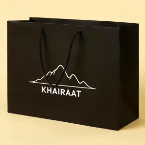 Custom Logo Printed Luxury Gift Handheld Paper Bag Clothing Store Cosmetics Shopping Bag Customized Printing Logo Brand Bag