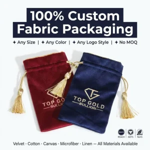 Custom Logo Printed Velvet Drawstring Jewelry Dust Bag with Tassel Luxury Gift Perfume Candle Storage Velvet Packaging Pouch