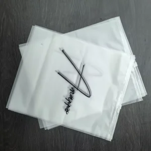 Custom Logo Printed Zip Lock Bags Recyclable Plastic Clothing Packaging for Clothes and Shoes for Socks Other Clothing Items