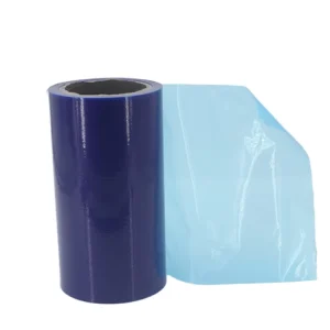 Custom Logo Printing 50 Micron Thickness Moisture Proof Blow Molding PE Protection Film 1250mm Width Soft Plastic Customizable