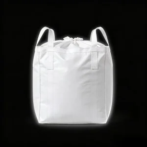 Custom Logo Printing FIBC Jumbo Open Top Bag Tonnage PP Material Bulk Bag for Cement Clinker