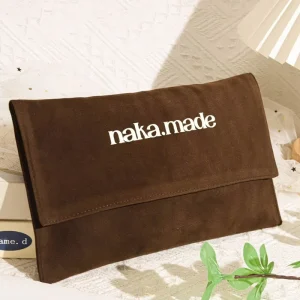 Custom Logo Printing Velvet Makeup Tools Sunglasses Dust Bag Velvet Cosmetic Envelope Storage Pouch