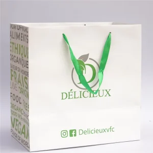 Custom Logo Reusable Luxury Art Paper Bags Packaging Gift Bag Shopping for Clothing Wedding Retail Merchandise Bag