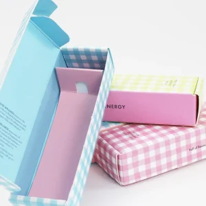 Custom Logo Rigid Corrugated Packaging Box OEM Matt Lamination Electronic Cosmetic Skincare Gift Retail Shipping Box