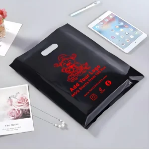 Custom Logo Size Waterproof Bags for Shopping Folding Thank You Shopping Bag Plastic Shopping Bag