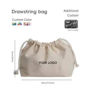 Custom Logo White Muslin Cotton Canvas Drawstring Shoe Bags Cloth Dust Filter Bag Dustbags for Shoes