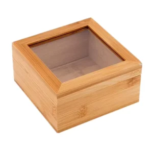Custom Logo Wooden Packaging Box Bamboo Small Wooden Box Christmas Eve Gift Boxes Wooden
