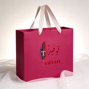 Custom Luxury Eco Friendly Recycled Materials Jewelry Boutique Paper Bag Art Coated Paper Embossing Clothes Retail Gift Bag