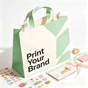 Custom Luxury Gift Paper Bags Shopping Bags With Logo Print Custom Paper Bags With logo