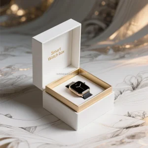 Custom Luxury Magnetic Cardboard Gift Box for Men Rigid Paperboard Packaging for Watches Belts Ties Wallets Customizable Box