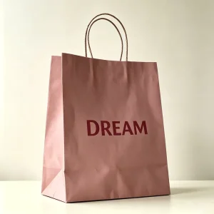 Custom Luxury Shopping Boutique Craft Gift Carry Clothing Shoes Packaging Paper Bags With Your Own logo