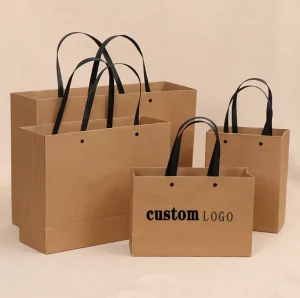 Custom Made Available Paper Bag Paper Bags for Sale China Shopping Bag Offset Printing Kraft Paper Recyclable
