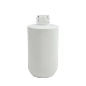 Custom Matte Gold Cap 50ml Vitamin Supplements & Face Cream Clear Glass Bottle with Eco friendly Recyclable Packaging