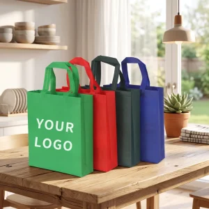 Custom Non Woven Shopping Bags Factory Price PP Nonwoven Reusable Grocery Bag for Retail