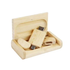 Custom OTG USB C Bamboo Wood USB Flash Drive 32GB 64GB with Wood Box High Speed USB 3.0 Type C Flash Laser Logo Pendrive Gift