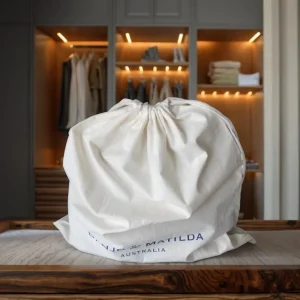 Custom Organic Cotton Dust Cover Bag for Handbag